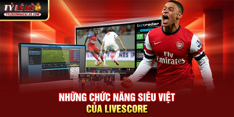 Livescore 36 Những chức năng siêu việt của Livescore