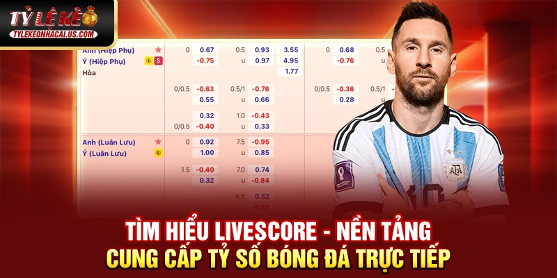 Livescore 35 Tìm hiểu Livescore - Nền tảng cung cấp tỷ số bóng đá trực tiếp